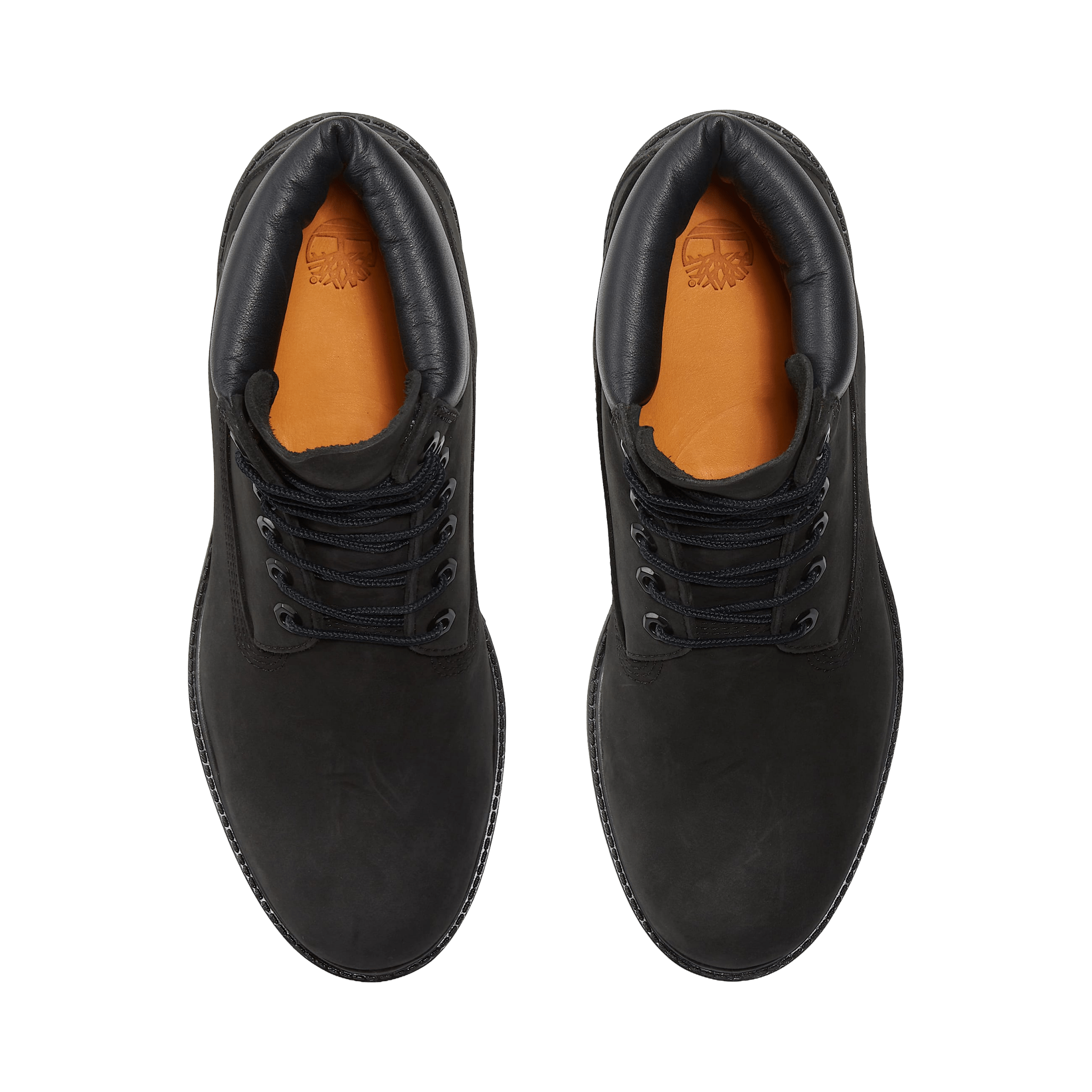 Timberland Premium 6 Inch Lace Up Waterproof Boot Black Leather Mens - CTIMP8970 - Coziness