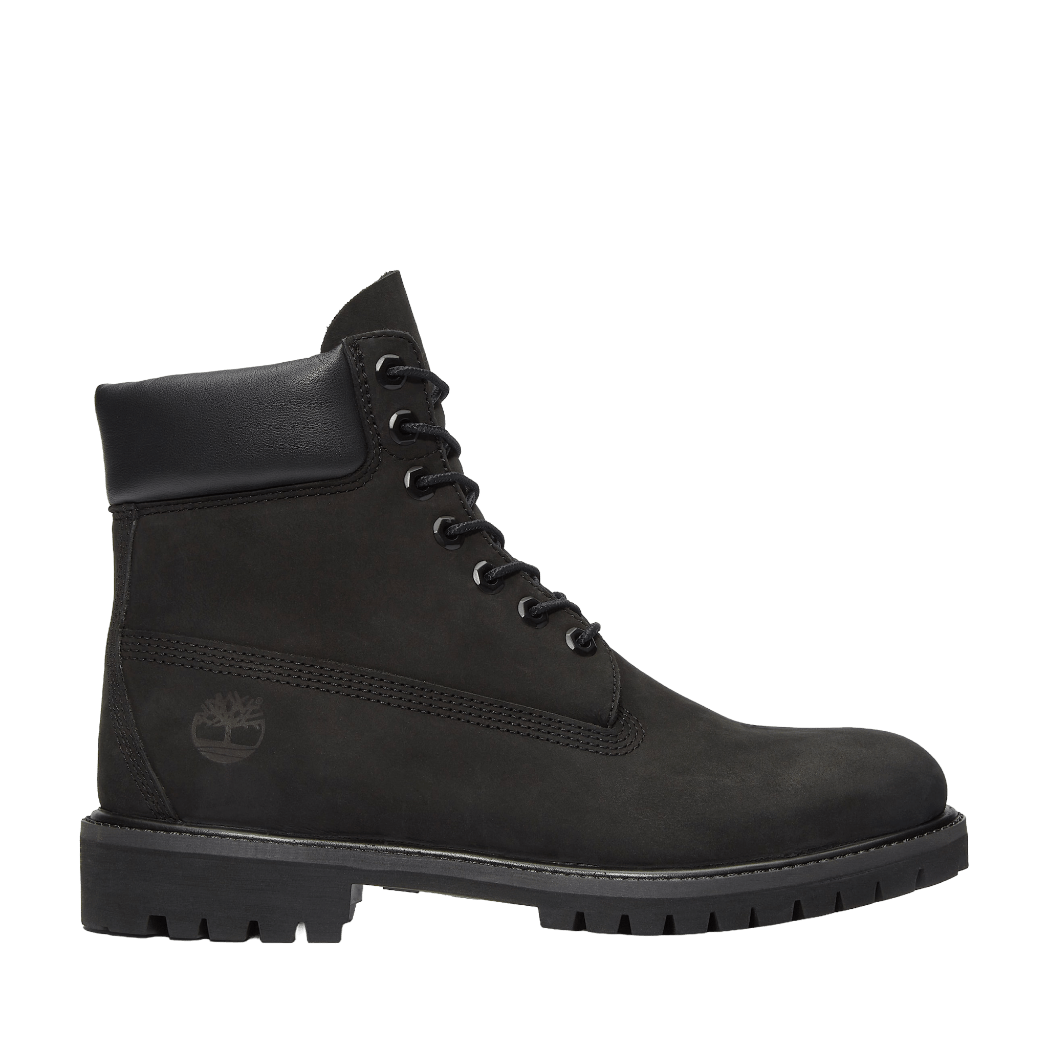 Timberland Premium 6 Inch Lace Up Waterproof Boot Black Leather Mens - CTIMP8970 - Coziness