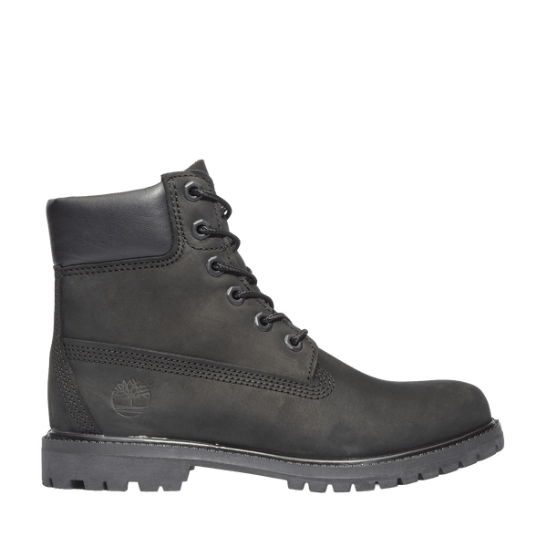 Timberland Premium 6 Inch Lace Up Waterproof Boot Black Leather Wmns - CTIMP9018 - Coziness