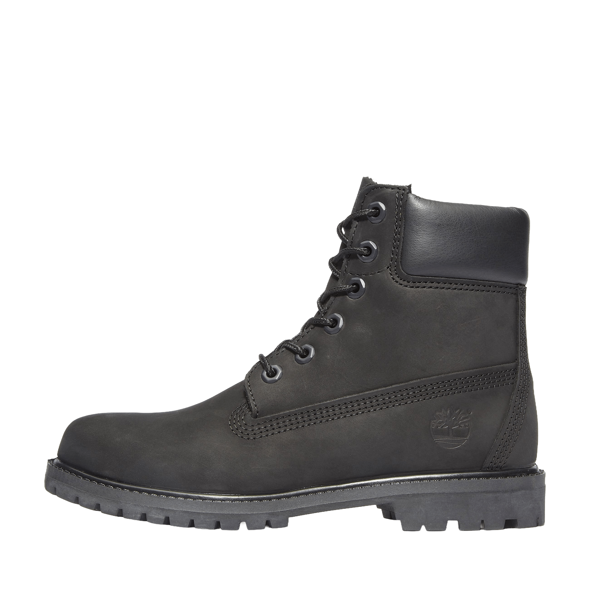 Timberland Premium 6 Inch Lace Up Waterproof Boot Black Leather Wmns - CTIMP9018 - Coziness