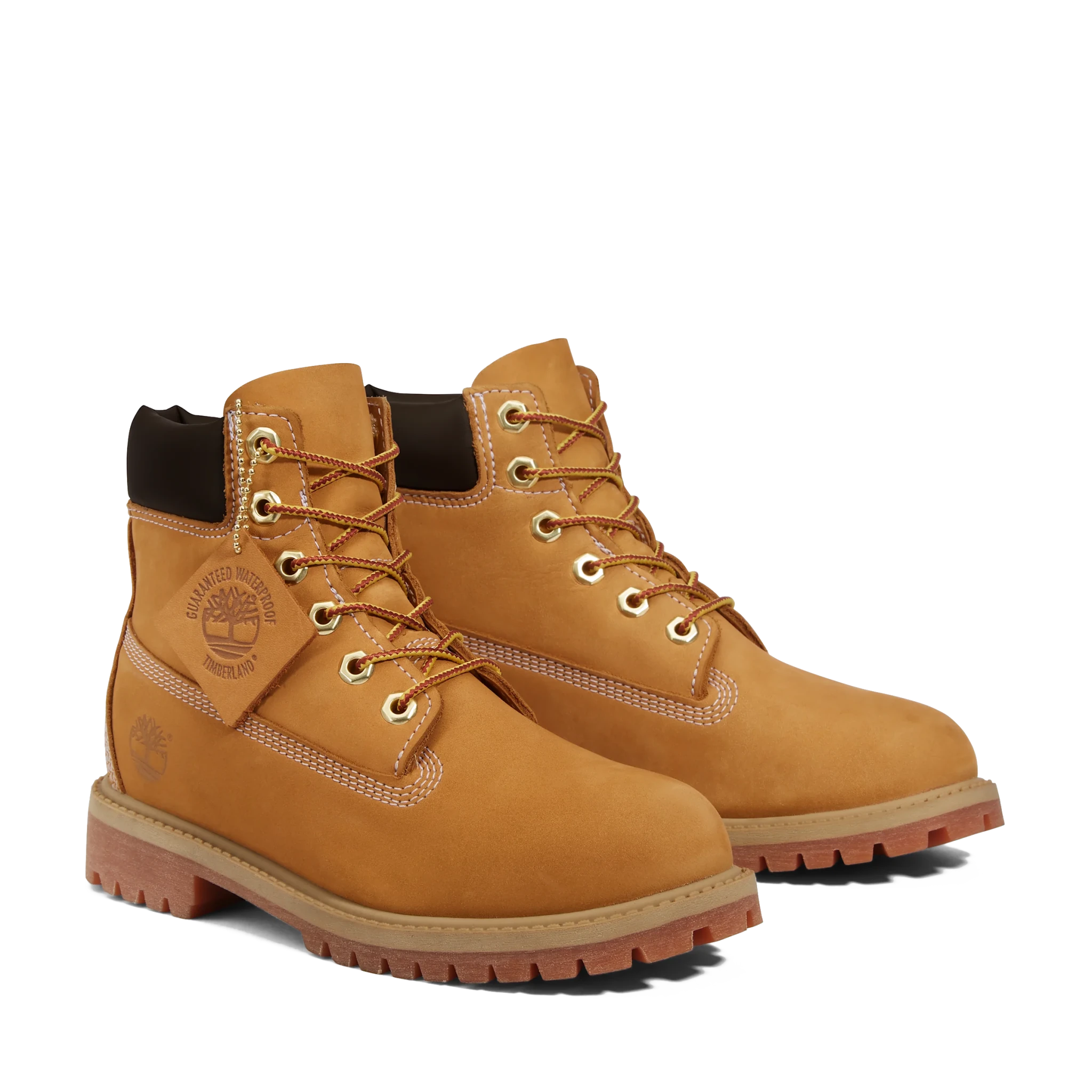 Timberland Premium 6 Inch Lace Up Waterproof Boot Wheat GS - CTIMP8959 - Coziness