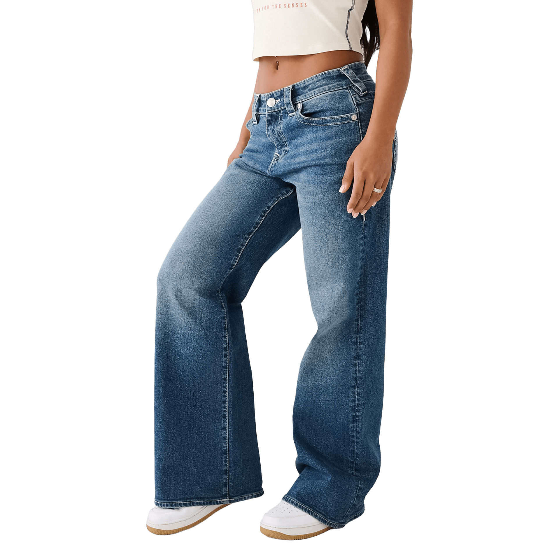 True Religion Bobbi Baggy Jeans - CTRUR8818 - Coziness