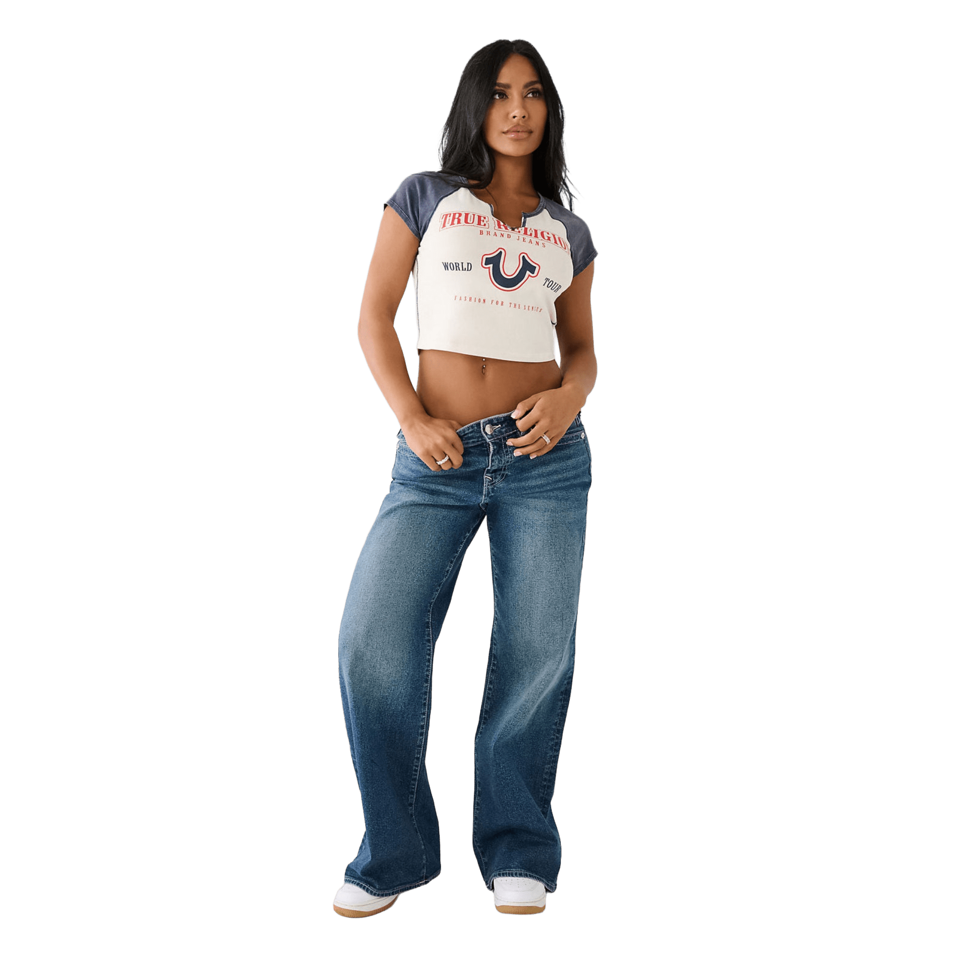 True Religion Bobbi Baggy Jeans - CTRUR8818 - Coziness