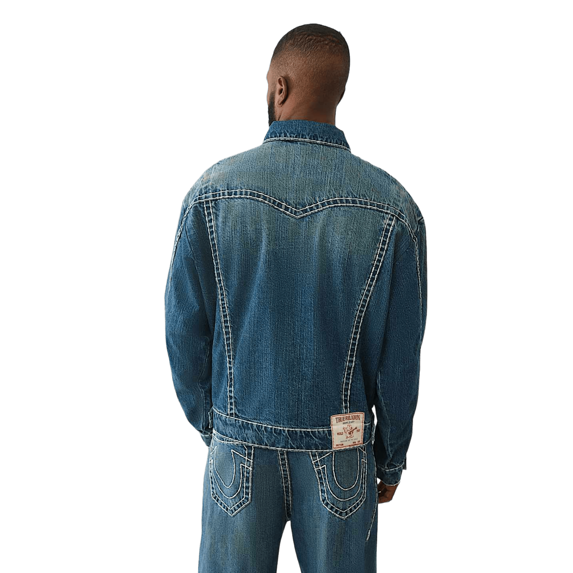 True Religion Drop Shoulder Super T Jacket Heritage - CTRUR7294 - Coziness