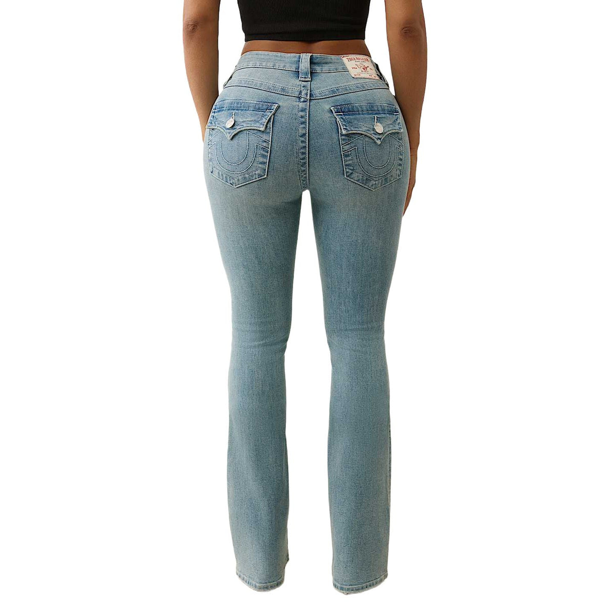 True Religion Joey Mid Rise Flare Flap - CTRUR15128 - Coziness