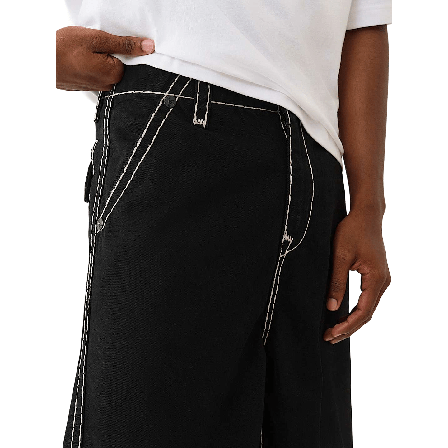 True Religion Mikey Super T Short - CTRUR6517 - Coziness