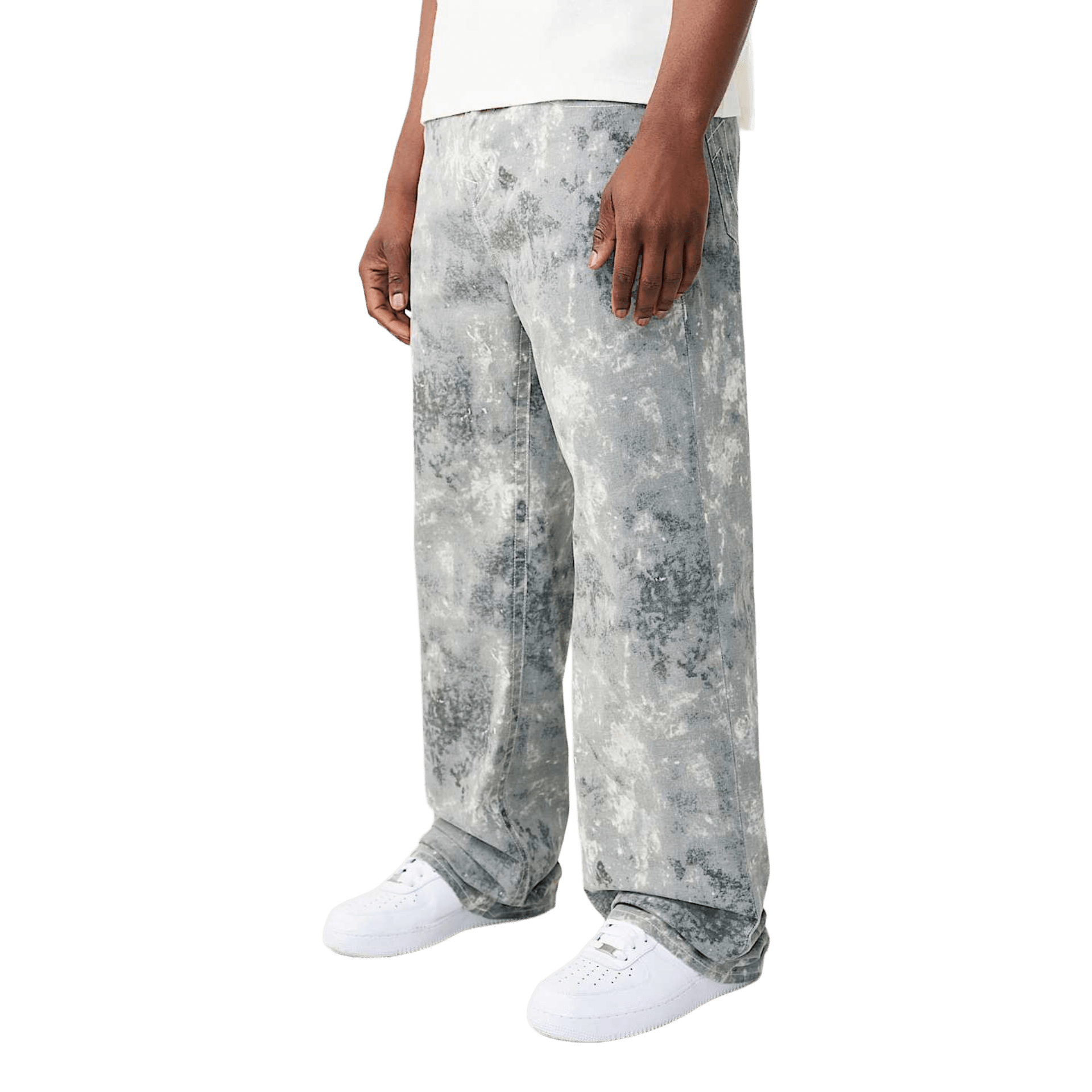 True Religion Vinny Tie - Dye Camo Ultra Baggy Jeans - CTRUR8512 - Coziness