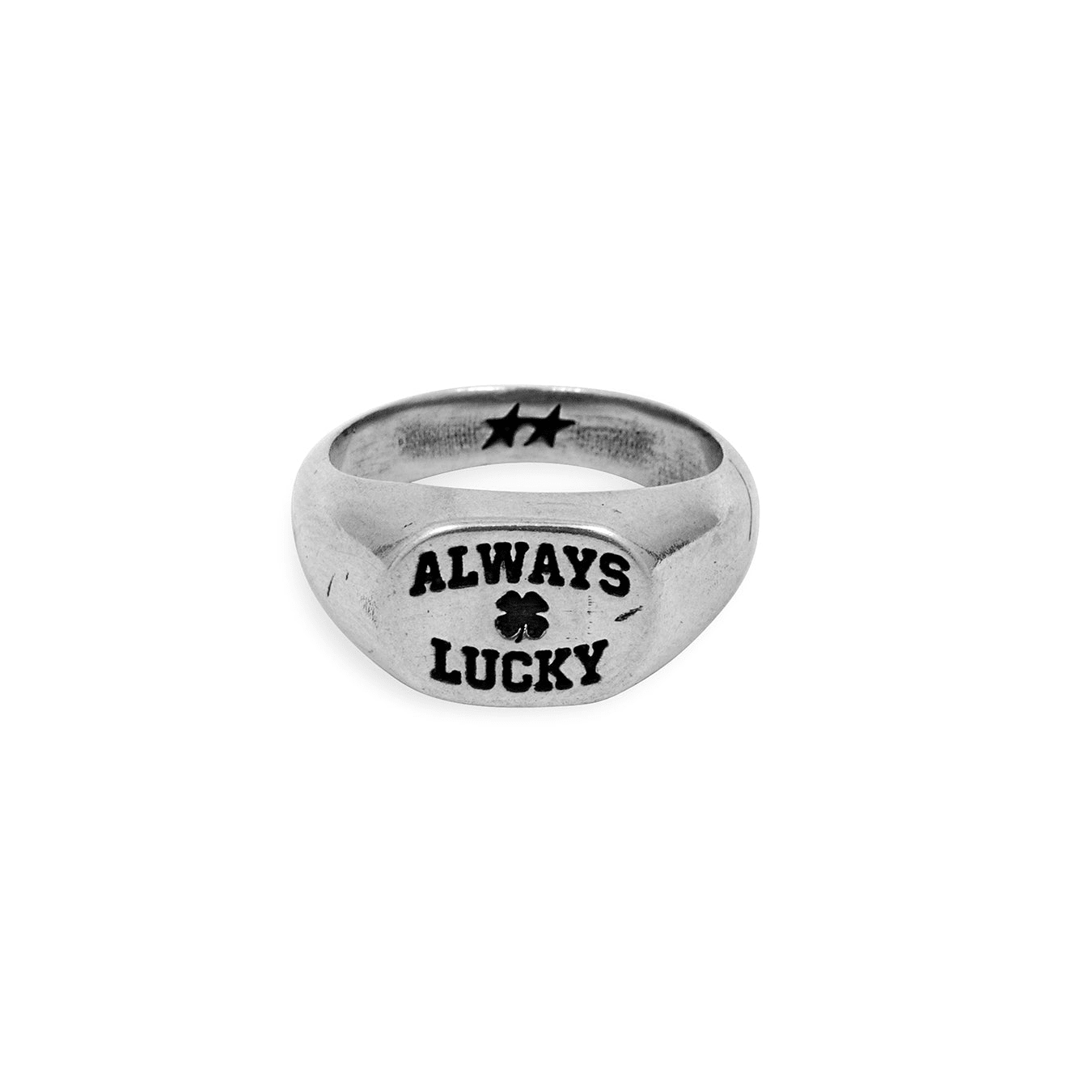 Twojeys Always lucky Signet Silver - CTWOA11015 - Coziness