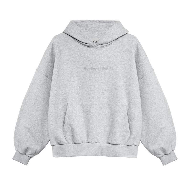 TwoJeys Icon Hoodie Melange Grey - CTWOI8040 - Coziness