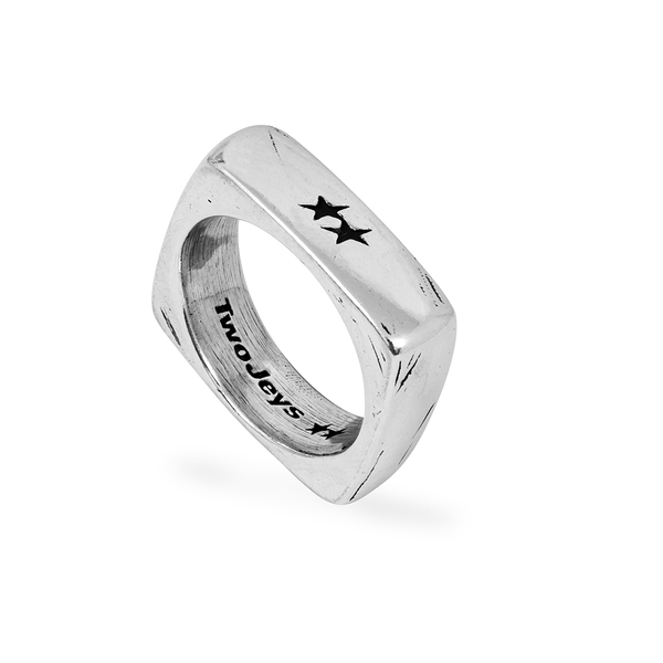 Twojeys Single Geometry Ring - CTWOS5766 - Coziness