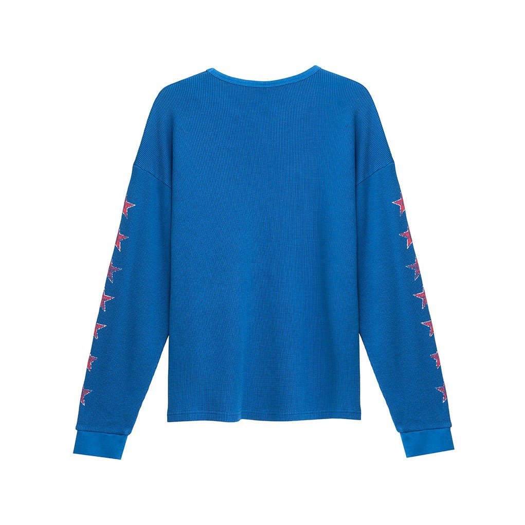 TwoJeys Sterling Waffle Long Sleeve Navy - CTWOS14381 - Coziness