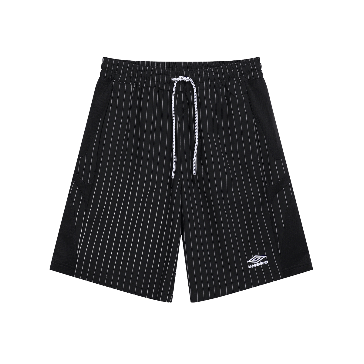 Umbro Pinstripe Oversized Short Black - CUMBP13544 - Coziness