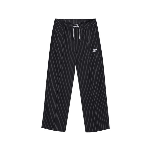 Umbro Pinstripe Relaxed Pant Black - CUMBP13536 - Coziness
