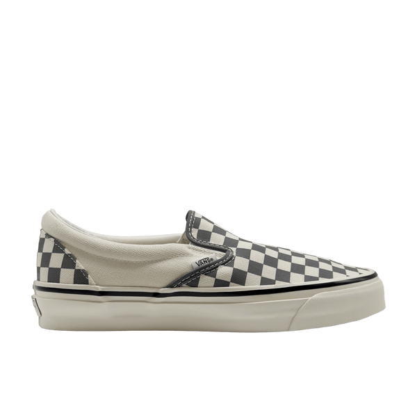 Vans LX Classic Slip-On 98 Checkerboard Pewter Black - CVANL11554 - Coziness