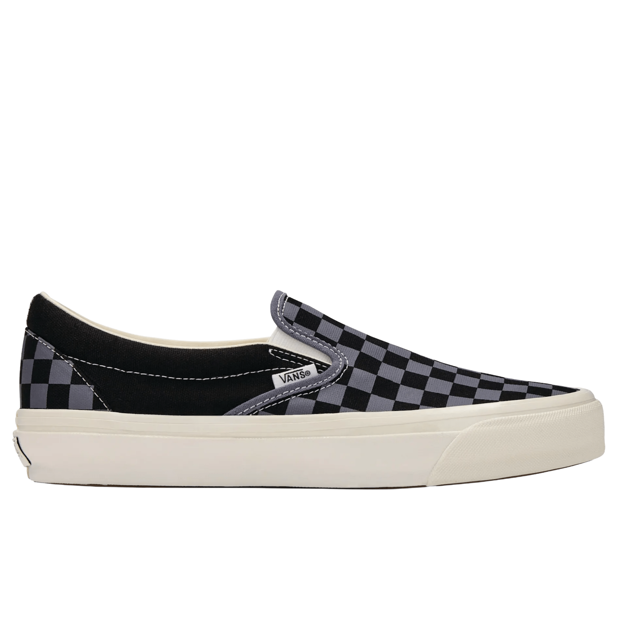 Vans LX Classic Slip On 98 Checkerboard Steel Shadow - CVANL10503 - Coziness