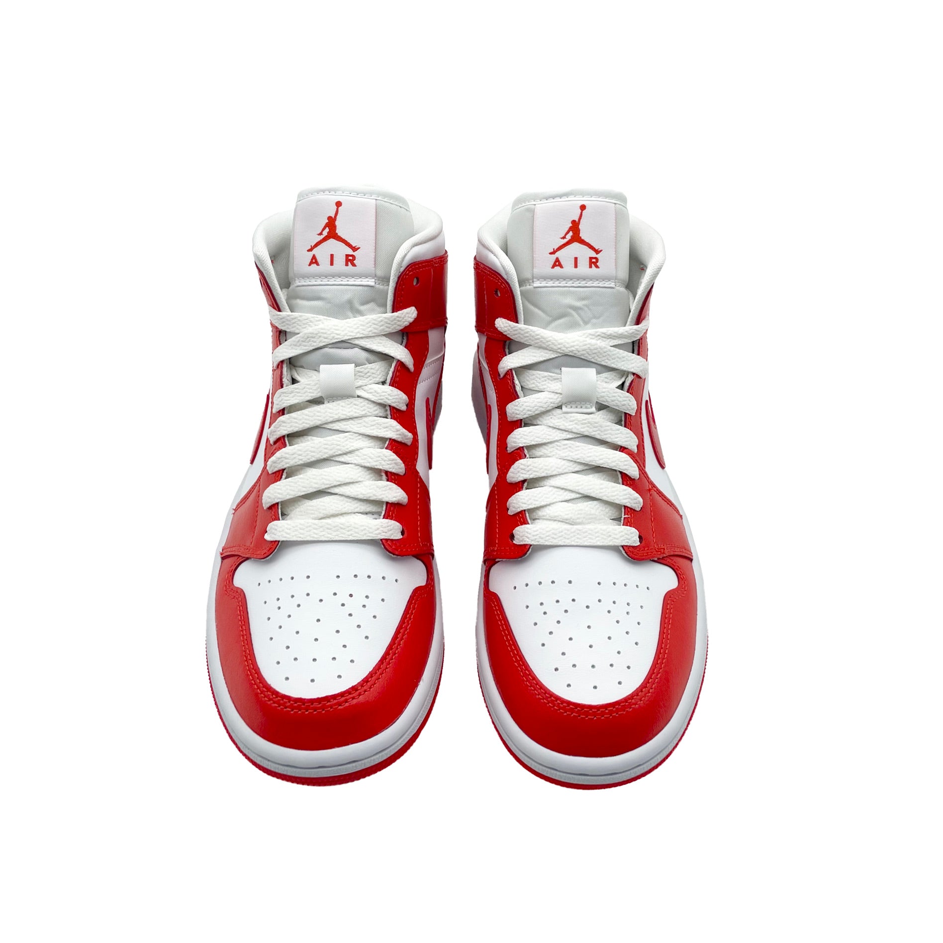 Nike Wmns Air Jordan 1 Mid Habanero Red