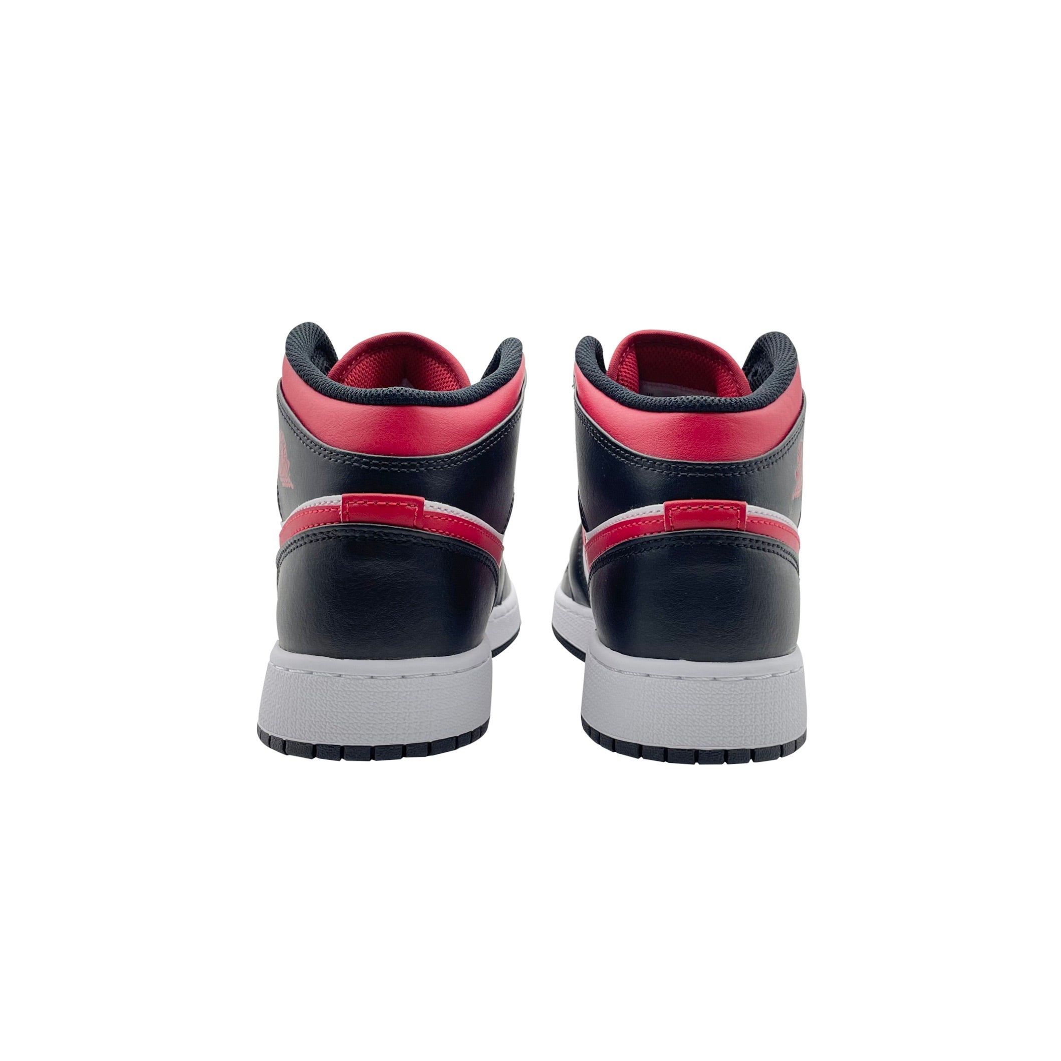 Nike Air Jordan 1 Mid Fire Red GS