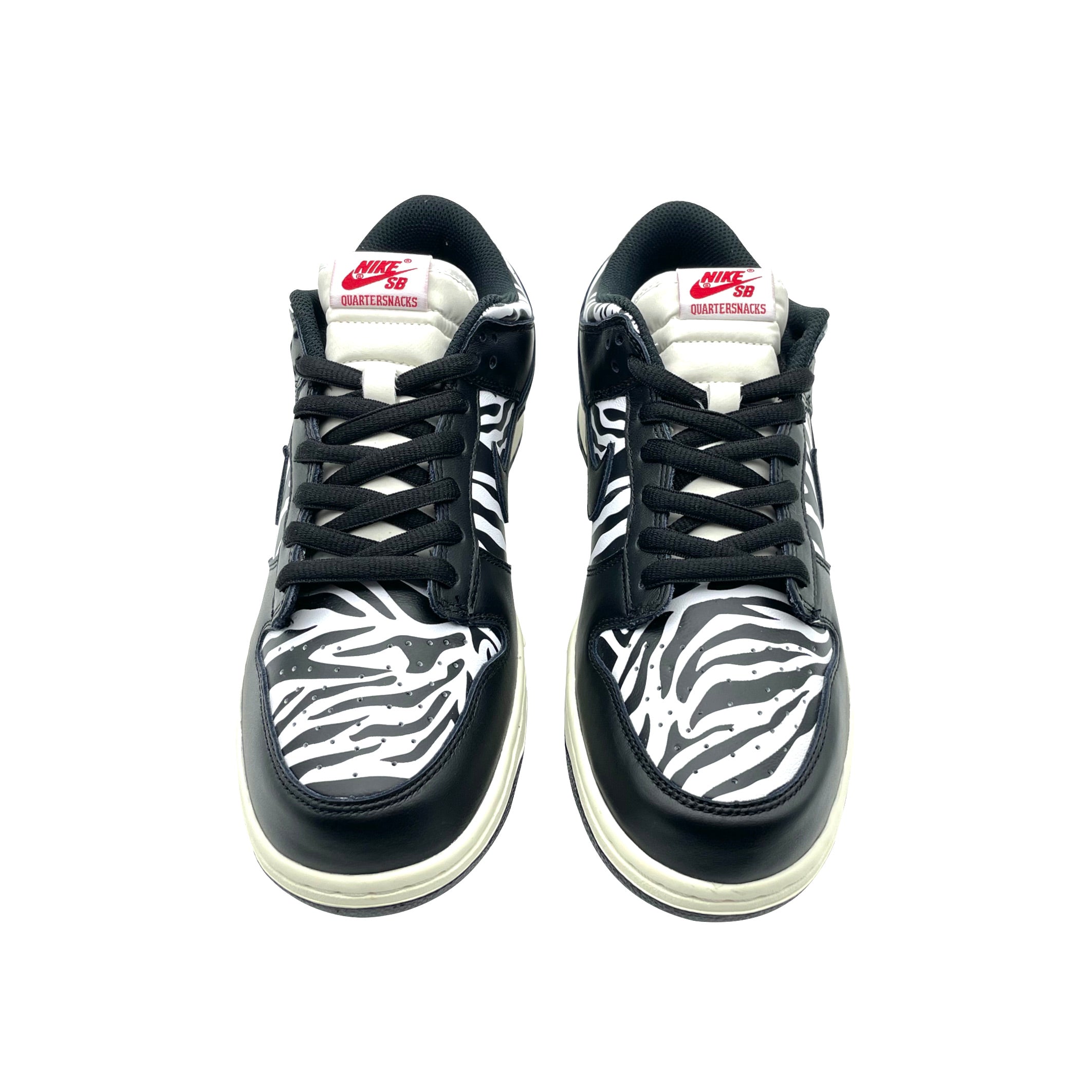 Nike SB Dunk Low Quartersnacks Zebra