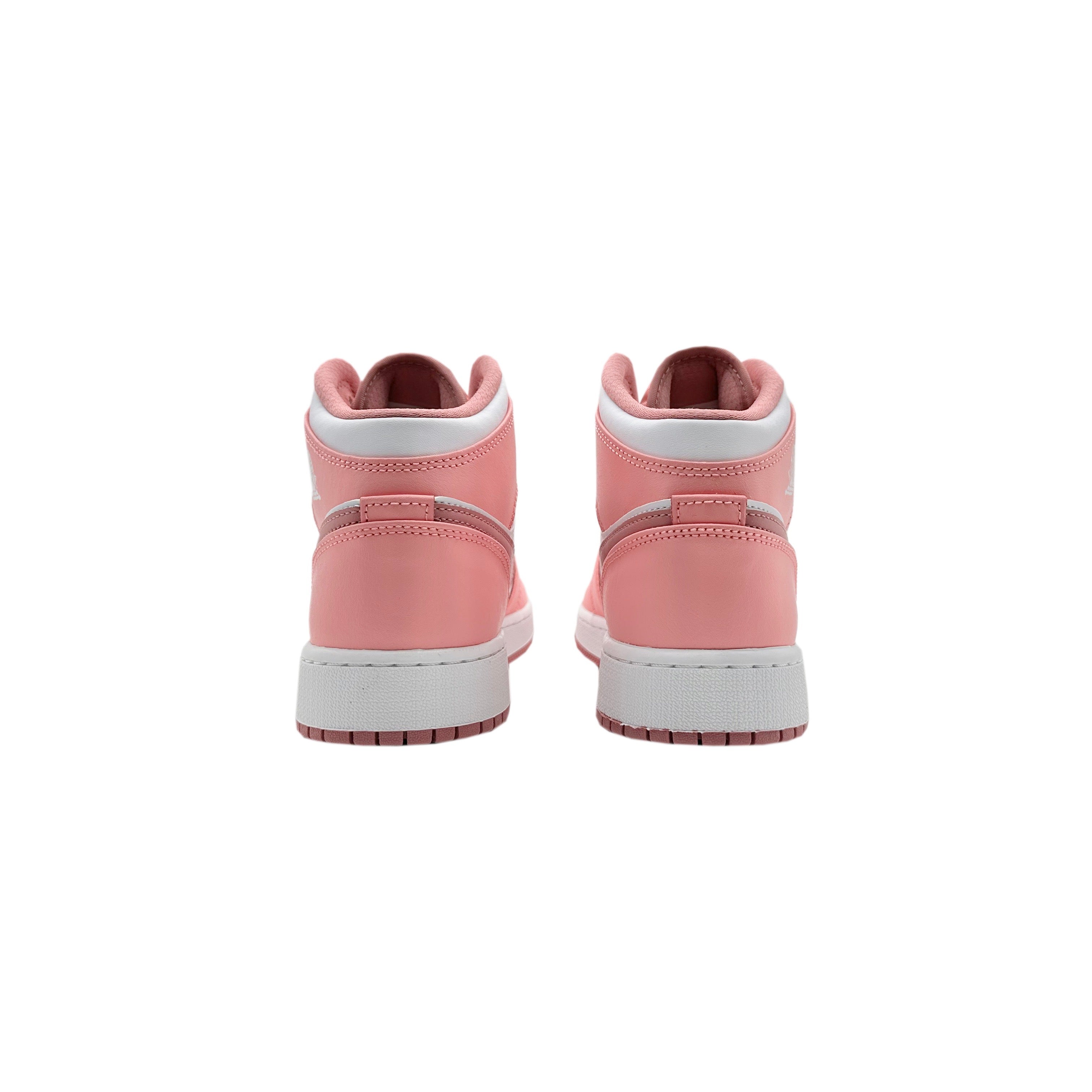 Nike Air Jordan 1 Mid Valentines Berry Pink GS